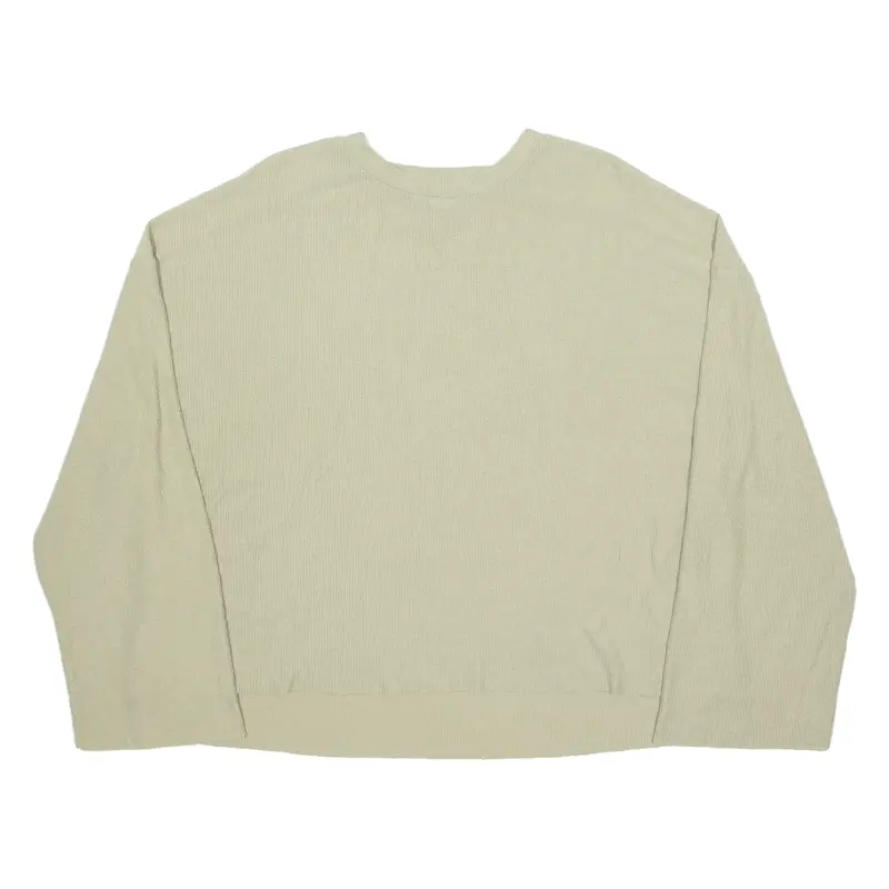 TOPSHOP Womens Jumper Green Tight Knit UK 16