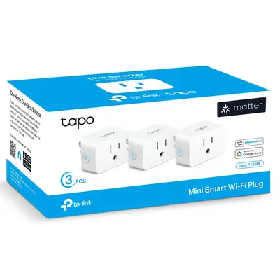 Matter-Certified Smart Plug Mini 15A, Tapo P125M