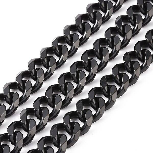304 Stainless Steel Cuban Link Chains