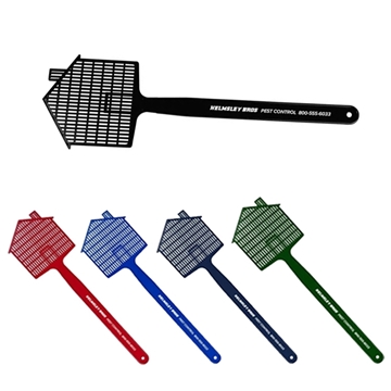 250 Custom House Flyswatter - USA Made & Recycled Material
