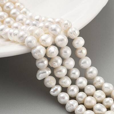 Natural Cultured Freshwater Pearl Beads Strands