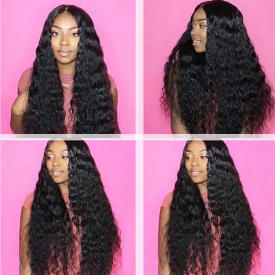 Loose Deep Wave Hair 4 Bundles With Closure Brazilian Virgin Hair-AshimaryHair.com