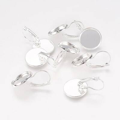Brass Leverback Earring Findings