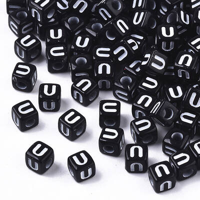 Opaque Acrylic Beads