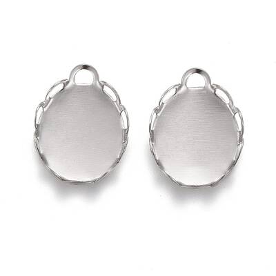 Tarnish Resistant 304 Stainless Steel Cabochon Settings