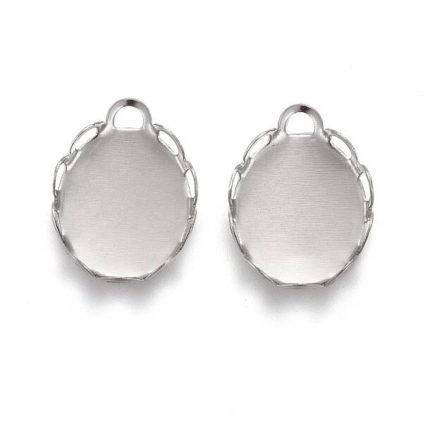 Tarnish Resistant 304 Stainless Steel Cabochon Settings