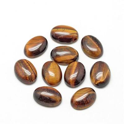 Natural Tiger Eye Cabochons