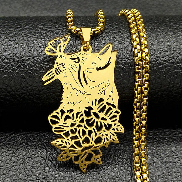 304 Stainless Steel Pendant Necklaces