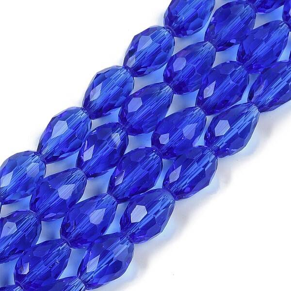 Transparent Glass Beads Strands