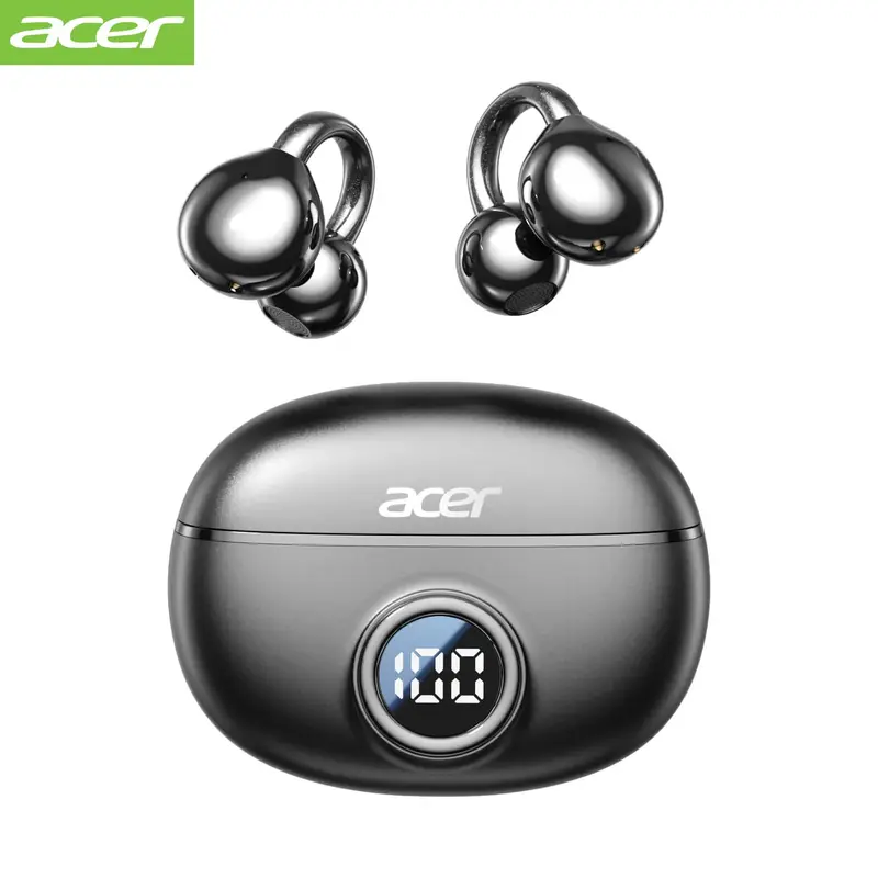 Acer OHR512 Wireless Earbuds  2025 New Clip On Ear Sports Running Long Life High Sound Quality