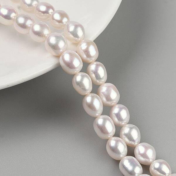 Natural Cultured Freshwater Pearl Beads Strands