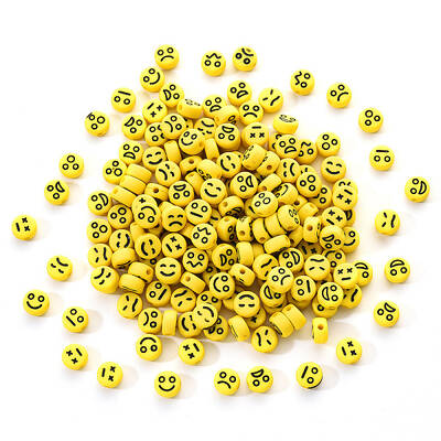 Opaque Acrylic Beads