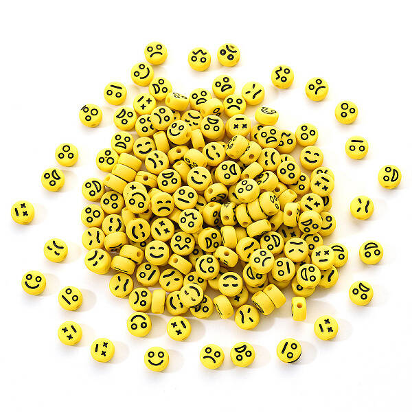 Opaque Acrylic Beads