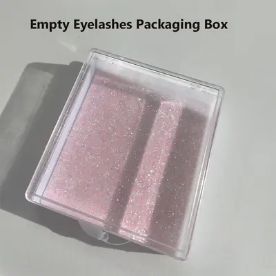 Empty Eyelashes Packaging Box