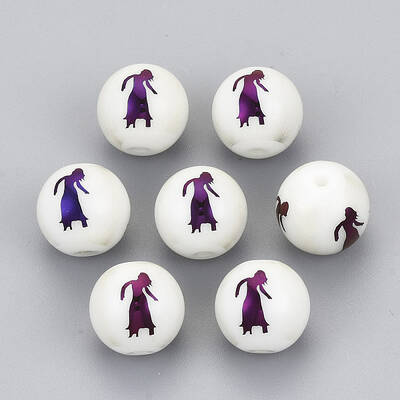 Electroplate Glass Beads