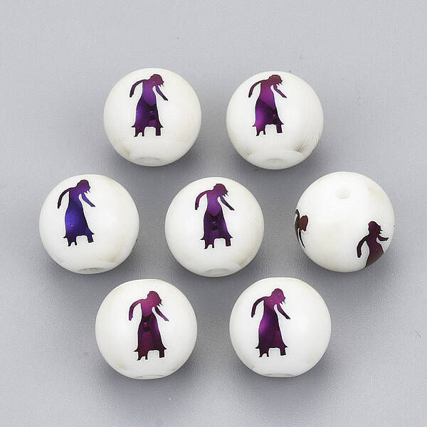 Electroplate Glass Beads