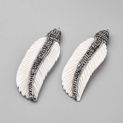 Freshwater Shell Big Pendants