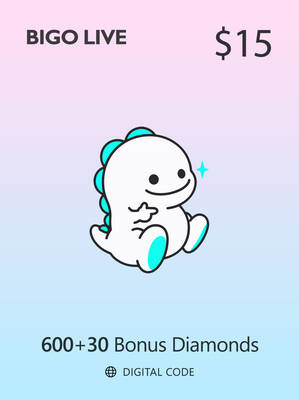 Bigo live 600 + 30 Bonus Diamonds Global 15 USD | Others