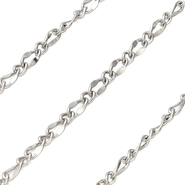 304 Stainless Steel Twisted Dapped Chains