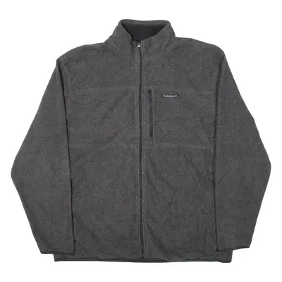 TIMBERLAND Mens Fleece Jacket Grey XL