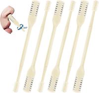 5 Pcs 2-in-1 Nasal Hair Cutter, Upgrade Double Sided Nose Hair Knife, 360° Nostril Hair Remover Tool, Nose Hair Trimmer for ...