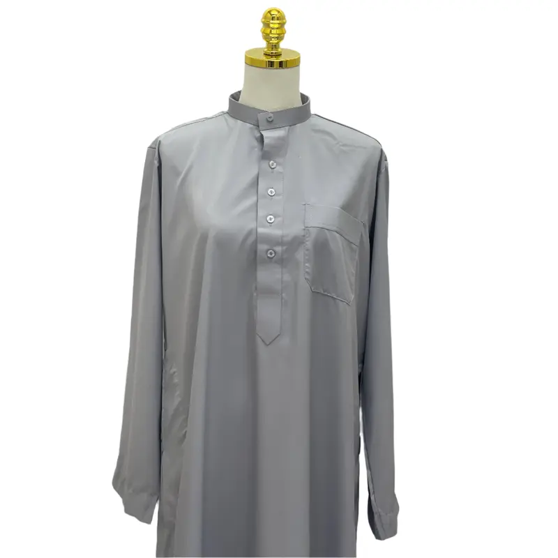 Basic High-Quality Men's Thobe - Timeless Comfort & Style