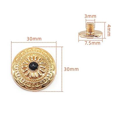 Alloy Decorative Buttons