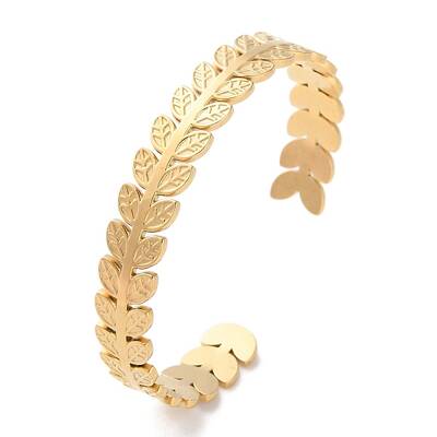 304 Stainless Steel Cuff Bangles for Women