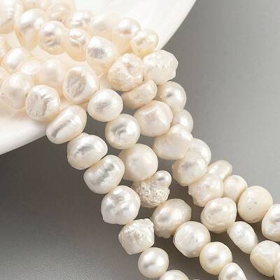 Natural Cultured Freshwater Pearl Beads Strands