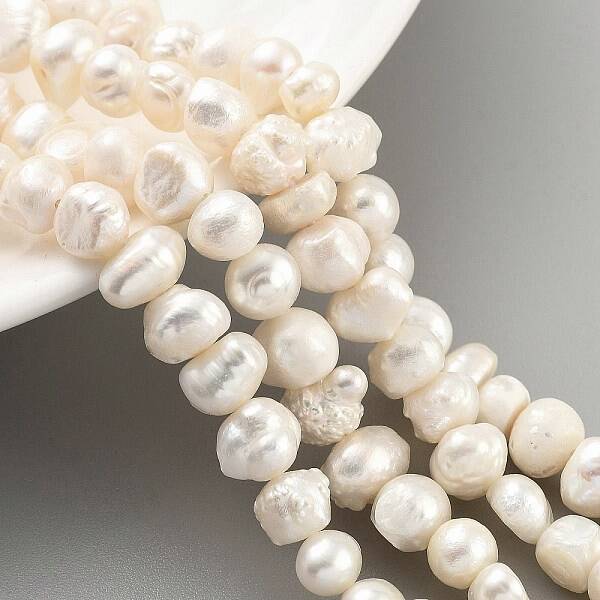 Natural Cultured Freshwater Pearl Beads Strands