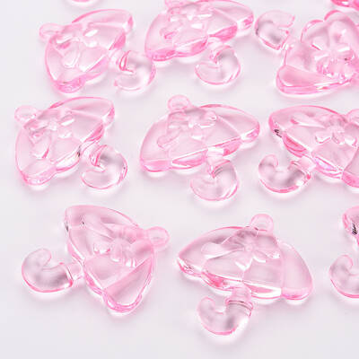 Transparent Acrylic Pendants