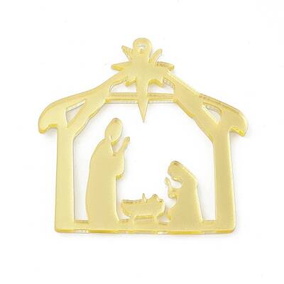 Christmas Theme Acrylic Pendants