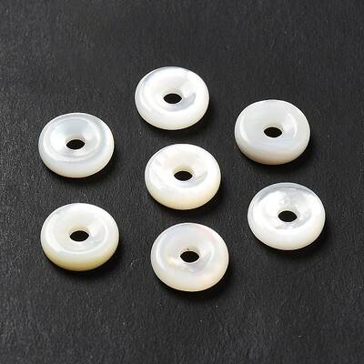Natural White Shell Beads