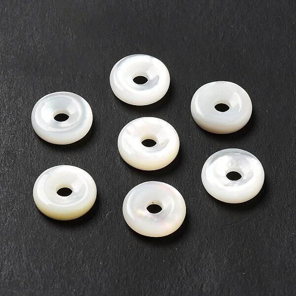 Natural White Shell Beads