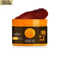 【3-HR TAN】Viral Dark Magic Self Tanning Gel Fast Acting | Streak-Free Natural Bronze w/Coconut & Argan Oil | 24H Waterpro...