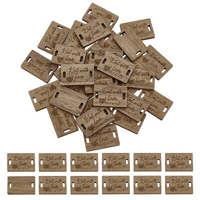30Pcs Wood Knitting
