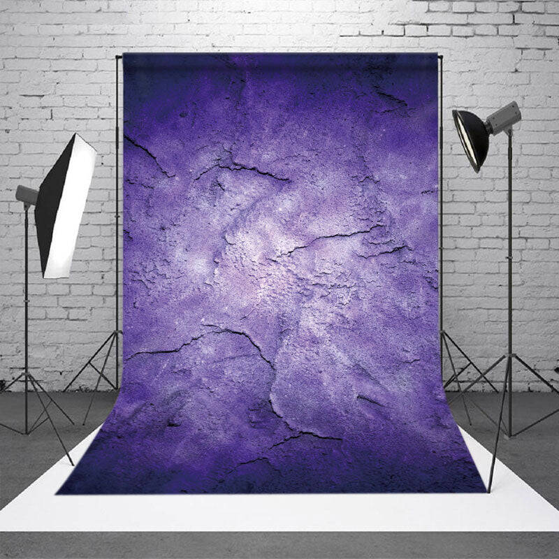 Abstract Purple Cement Wall Texture Photo Backdrop - Aperturee