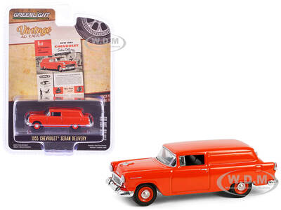 1955 Chevrolet Sedan Delivery Orange Red \