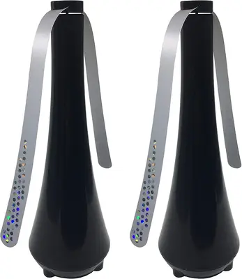 Fly Bugs fan Repellent Food Protector (mosquito & insect killer) | Color: Black | quantity: 2PCS