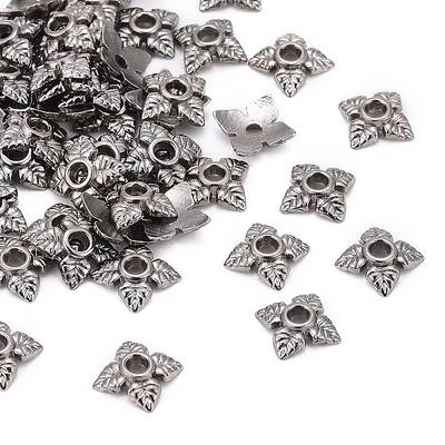 Tibetan Style Alloy Bead Caps