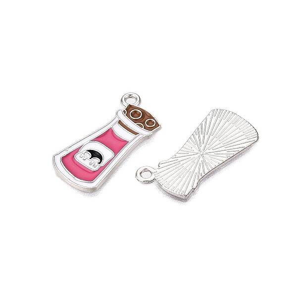 Halloween Theme Alloy Enamel Pendants