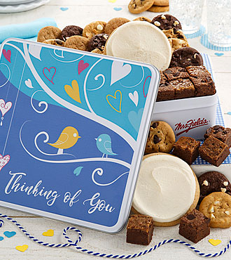 Mrs. Fields Thinking of You Combo Tin - FedEx