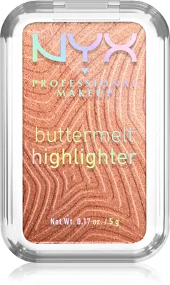 NYX Professional Makeup Buttermelt highlighter color 5 g red