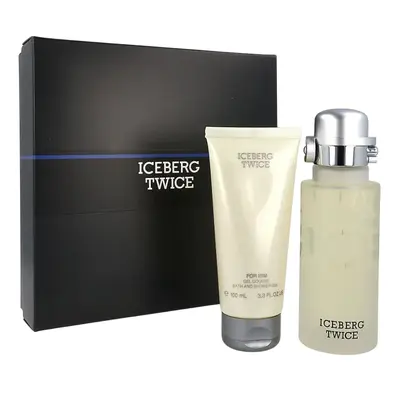 Set Iceberg: Twice Eau De Toilette Per Uomo 125 ml + Twice Idratante Gel Doccia Per Tutti i Tipi di Pelle 100 ml