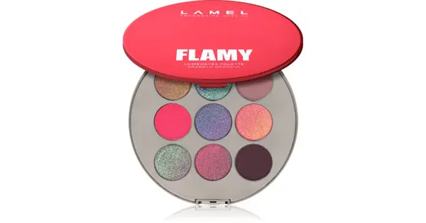 Lamel Flamy Lumeneyes Eyeshadow Palette 9 G