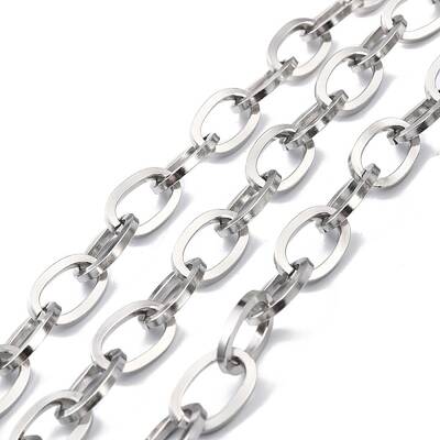 Tarnish Resistant 304 Stainless Steel Cable Chains