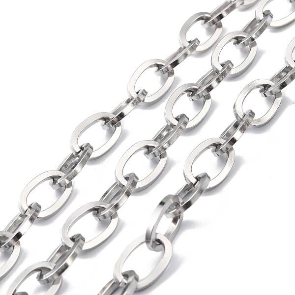 Tarnish Resistant 304 Stainless Steel Cable Chains