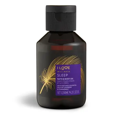 I Love Wellness Sleep Vitamin E Moisturizing-Nourishing Body Oil Lavender 125 ml