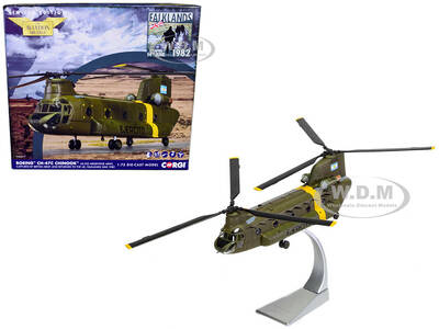 Boeing CH-47C Chinook Helicopter AE-520 Falklands War (1982) Argentine Army The Aviation Archive Series 1/72 Diecast Model by...