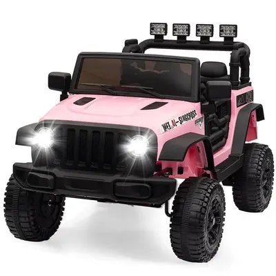 Garvee Ride - P Series: 12V Kids Electric Vehicles with Remote Control, 2 Speeds, Spring Suspension, LED Headlight, Bluetooth...